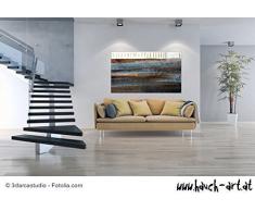 Acryl Gemälde auf Leinwand/ abstrakt/ 100x140cm/ Toskana Acrylbild moderne Kunst/ handgemalt/ Originalbild