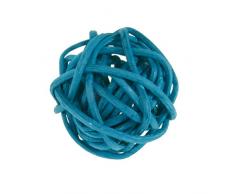 Dekobälle kleine Rattan ø 3 cm 12 Stk Türkis Kugeln Dekobälle Hochzeit Tischdekoration