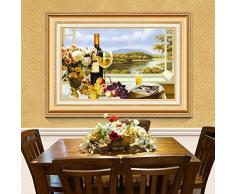 Malerei]/handgemalten dekorative malerei/[restaurants malerei]/landschaft pur handmade wandbilder/europäische stilleben wandbilder-A 85x115cm(33x45inch)