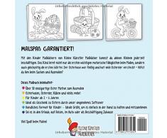 Frohe Ostern Malbuch: Das große Osterhase Ausmalbuch für Kinder ab 2 Jahren - Ostereier suchen, kritzeln und malen! - Kinderbuch für Mädchen & Jungen