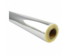 Blumenfolie Geschenkfolie 70 cm x 100 m unbedruckt transparent