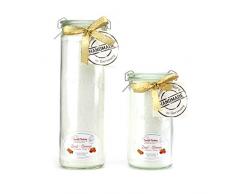 Candle Factory Kerzen-Set Zimt Orange Big + Mini Jumbo Duftkerze