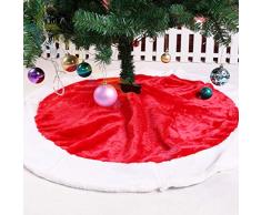 Cusfull Weihnachtsbaum Rock Baumdecke Baumständer Verkleidung Weihnachtsdeko Bodendekoration - Φ 120cm