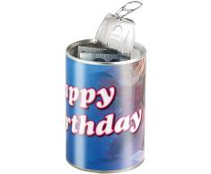 infactory Geschenkverpackung: Geschenkdose Happy Birthday: Originelle Präsent-Verpackung (Geschenk in Dose verpacken)