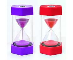 MAXI SANDUHREN 2er Set mit unterschiedlichen Laufzeiten in TOP QUALITÄT - 5 min, 10 min