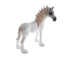 Unbekannt Tiere Insekt Tiermodell Dekofigur Spielzeugfigur Kinder Lernspielzeug Sammlung - Pferd - 2