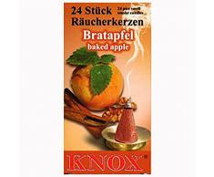 Knox Räucherkerzen Bratapfel ++ DAS Ostprodukte Geschenk – DDR Traditionsprodukt und Ossi Kultprodukt – Geschenkidee für alle Ostalgiker aus Ostdeutschland vom Ostprodukte Experten – Ostpaket mit DDR Klassiker – Ideal für jedes DDR Geschenkset