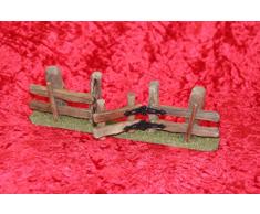 Krippen Zubehör, Zaun mit Türe zum Öffnen, 20 cm