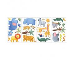 RoomMates - Wandsticker Dschungeltiere