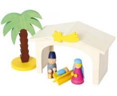Inware 22094 - Weihnachtskrippe aus Holz