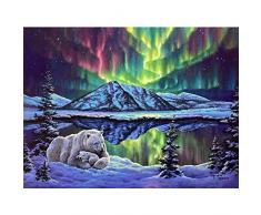 CYACC DIY Ölgemälde Romantische Menschen Bilder Durch Zahlen Auf Leinwand Gerahmte Wandbilder Kunst Für Wohnzimmer Wohnkultur, 40X50 cm_NO_Frame_Y5115