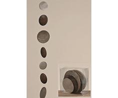 Boltze Hänger, Girlande Capiz Country in grau aus Perlmutt, Länge ca. 180 cm