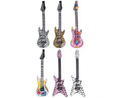Widmann - Aufblasbare Flower Power Gitarre