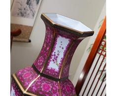 JKL Keramik Antike Große Vase Chinesische Klassische Wohnzimmer Dekoration Bo Alten Rahmen Dekoration Handwerk