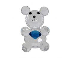 Sincerelyforyou – Glasfiguren für Babys, Andenken, Geschenk, Schlafzimmer, Taufe, Neugeborenen-Geburtstag, Geburtsstein