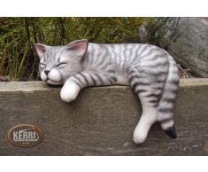 Katze Kantenhocker Dekokatze Keramikkatze