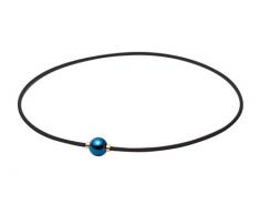 phiten [Yuzuru Hanyu Spieler Lieblingsartikel] Halskette RAKUWA Hals X100 Spiegelkugel Erde Farbe 45cm