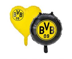 Borussia Dortmund BVB-Folienballons (2er Set) one Size