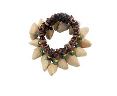 Percussion Set Handglocke for afrikanische Djembe Trommel Schlaginstrumente Zubehör Handgemachte Shell Nüsse