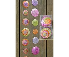 CAPIZ Girlande Perlmutt Länge ca 140 - 160 cm cm pink Ornamente Nr 8558800