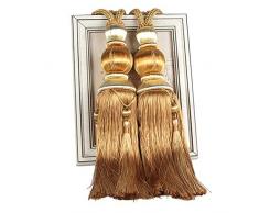 Wonderfulrita 1 Paar Vorhanghalter Kreative Laternen-Kugel Vorhang Raffhalter Exquisiter Orientalischer Charme Vorhanggurte Hauptdekoration Mit Quaste Für Salon, Schlafzimmer, Bibliothek, Hotel