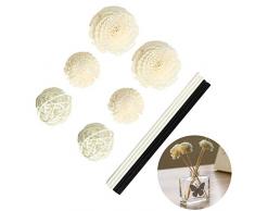 Duftstäbchen für Raumduft, Rattan-Kugeln, handgefertigt, 12 Stück Free Size 12 Stück