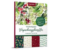 Verpackungskünstler - Classic Christmas: 10 Bogen Geschenkpapier