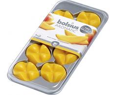 8 x Bolsius Creations Aromatic Duftwachs Aroma Wachs Blätter Wax Melts Aroma Melts - Exotische Mango