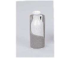Formano Dekorative Vase Flaschenvase 15cm Nature Spirit aus Keramik in aktueller Stein-Optik