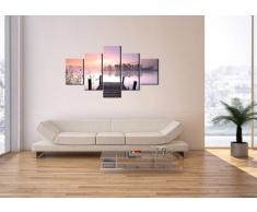 Bild auf Leinwand - Leinwandbilder - fünf Teile - Breite: 125cm, Höhe: 70cm - Bildnummer 2593 - fünfteilig - mehrteilig - zum Aufhängen bereit - Bilder - Kunstdruck - EA125x70-2593