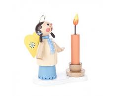 Dregeno Erzgebirge - Räucherfigur Puste-Engel
