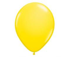 Folat 08168 Gelbe Ballons 30cm-10 Stück