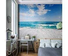 Fototapete Meer 352 x 250 cm - Vliestapete - Wandtapete - Vlies Phototapete - Wand - Wandbilder XXL - Runa Tapete 9007011c