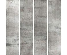 murando - PURO TAPETE selbstklebend Betonoptik 10m Wandtattoo dekorative Möbelfolie Dekorfolie Fotofolie Panel Wandaufkleber Wandposter Wandsticker - Beton grau f-A-0050-j-a