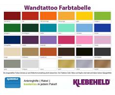 Wandtattoo Pusteblumen ( Farbe grasgrün / Größe 66x190cm )