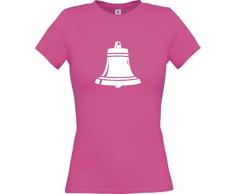 ShirtInStyle Lady-Shirt Sailing Schiffsglocke Farbe pink, Größe L