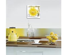 Eurographics DG-AU2101 Glasbild Deco Glass Iced Lemon 20 x 20 cm