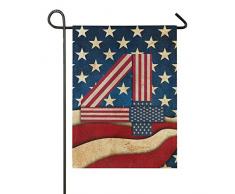 Weihnachtskarte mit Zwergen, Jute, Gartenflagge, doppelseitig, Haus-Hof-Flagge, Urlaub, Saisonal, Dekorative Flagge, 30,5 x 45,7 cm, Geschenk 12x18 Multi17