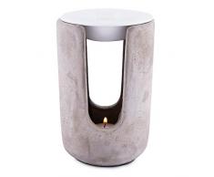 Pajoma Duftlampe Ambiente aus Beton & Keramik, Höhe 15 cm
