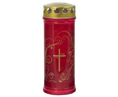 3 Grabkerzen - Grablicht - Motivkerze - Gedenkkerze - Dauerbrenner 7 Tage