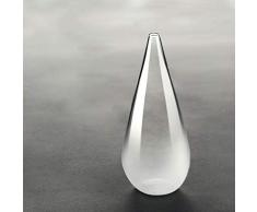 Milchglas Vase Wassertropfenbehälter kleine Blume Gerät transparent hydroponische Blumenarrangement Blumentisch Esszimmer Wohnzimmer Blumendekoration