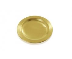 Dekoteller 115 mm in der Farbe Gold