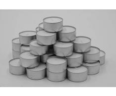 HMH 200 Teelichter ca. 6 h Brenndauer weiß unbeduftet Ø 38 mm Gastro Teelichte Kerzen