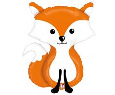 Betallic F35174P - Folienballon Fuchs, orange
