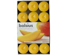 Aromatischen Exotic Mango Duft Teelicht, Paraffin Wachs, orange, 30 Stück