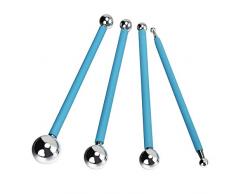 Outus Metallkugel Stylus Clay Ceramics Töpferei Bildhauerei Modellierung Werkzeug Set