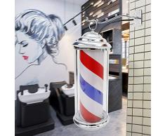 Generic Savada Led Barber Pole Light, Leuchtkugel Friseur Pole Lampe Sfriseur Salon Licht Schild Mit Led Birne Barbershop Barber Pole Blau