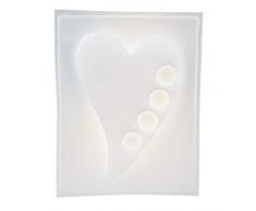 GießformHerz für Teelichte Betonform Teelicht