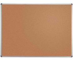Pinnboard Standard, 90x120 cm, Farbe: grau