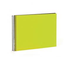 Goldbuch Spiralalbum, Bella Vista, 35 x 30 cm, 40 schwarze Seiten, Leinen, GrÃ¼n, 25962